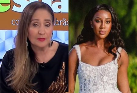 Sonia Abrão detona vestido de noiva de Camilla de Lucas, que surpreende com resposta