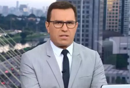 Telejornal da Globo sofre com pane e Rodrigo Bocardi toma atitude ao vivo