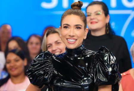 Patrícia Abravanel anima público do SBT e faz programa do pai bater recorde do ano