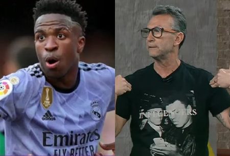 Craque Neto toma atitude após racismo contra Vini Jr na Espanha: “Já fui muito racista”