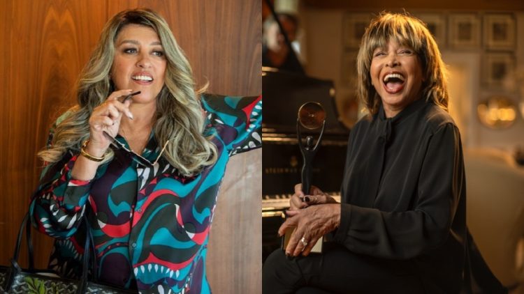 Regina Casé e Tina Turner