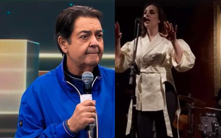 Após semana corrida na Band, Faustão é visto tomando atitude com a filha