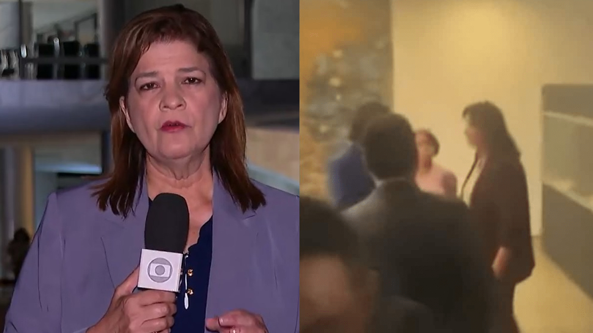Repórter da Globo leva soco em coletiva de Nicolás Maduro e canal toma atitude