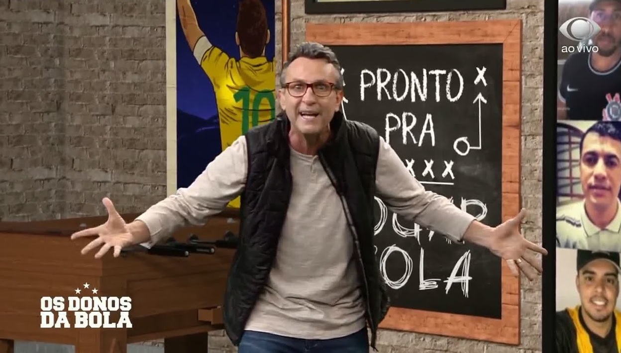 Craque Neto explode ao acompanhar vexame do Corinthians na Libertadores