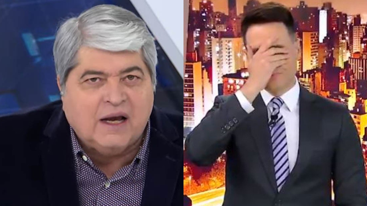 Datena reage a deboche de Luiz Bacci e dispara ao vivo: “Mau-caráter da pior espécie”