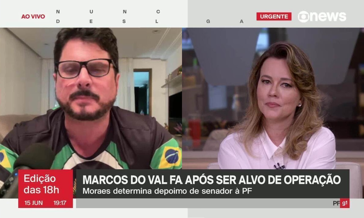 Natuza Nery pega Marcos do Val na mentira e não perdoa na GloboNews: “Como acreditar?”