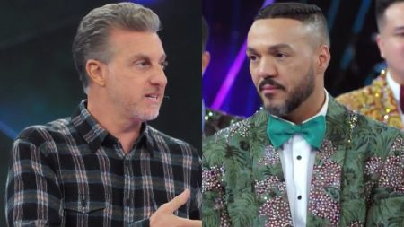 Luciano Huck pega Belo de surpresa com desabafo e cantor faz convite à bailarina