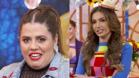 Tati Machado elogia Valéria Almeida e alfineta Patrícia Poeta ao vivo na Globo: “Ela entende”