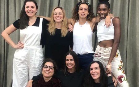 Protagonistas de Elas por Elas aparecem reunidas pela primeira vez nos Estúdios Globo