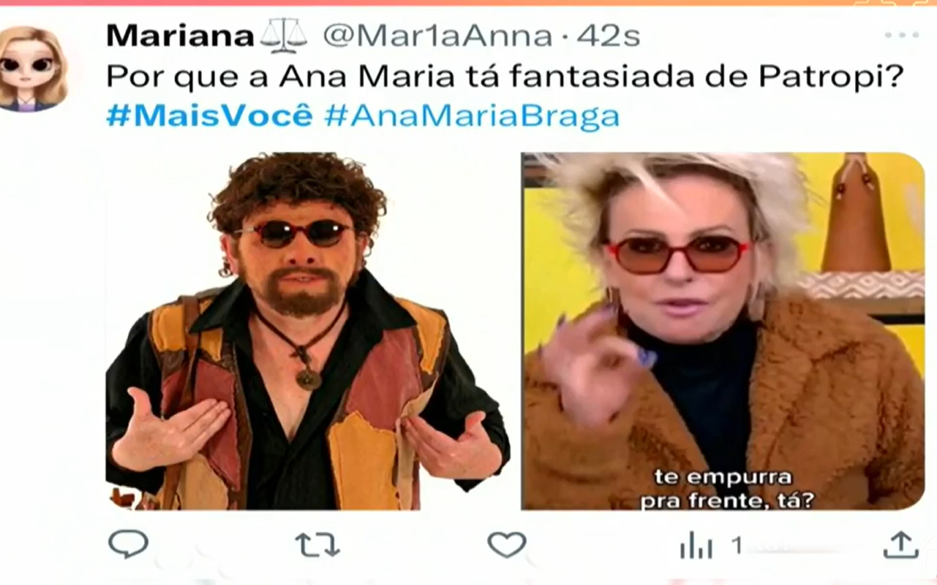 Ana Maria Braga e Patropi