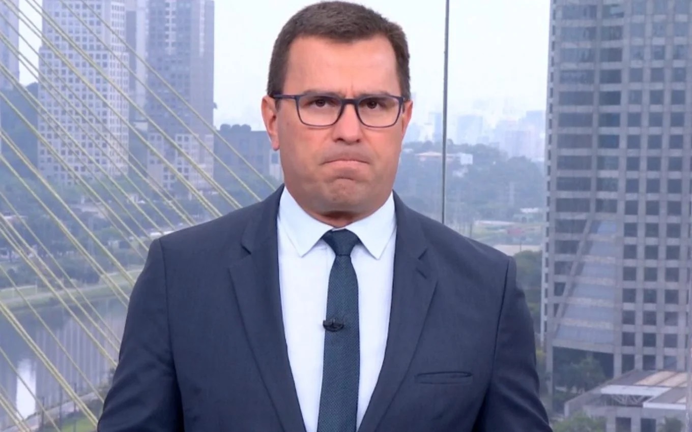 Rodrigo Bocardi derrapa ao vivo e admite dificuldade pessoal na Globo