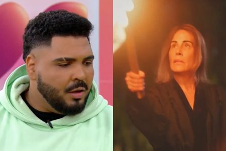 Paulo Vieira revela reação do pai ao ver cena de Terra e Paixão e faz pedido inusitado à Globo