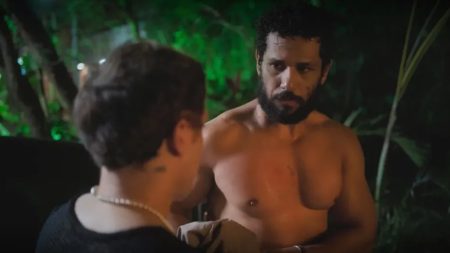 Kelvin em Terra e Paixão, Diego Martins reflete sobre tesão de personagem com Ramiro