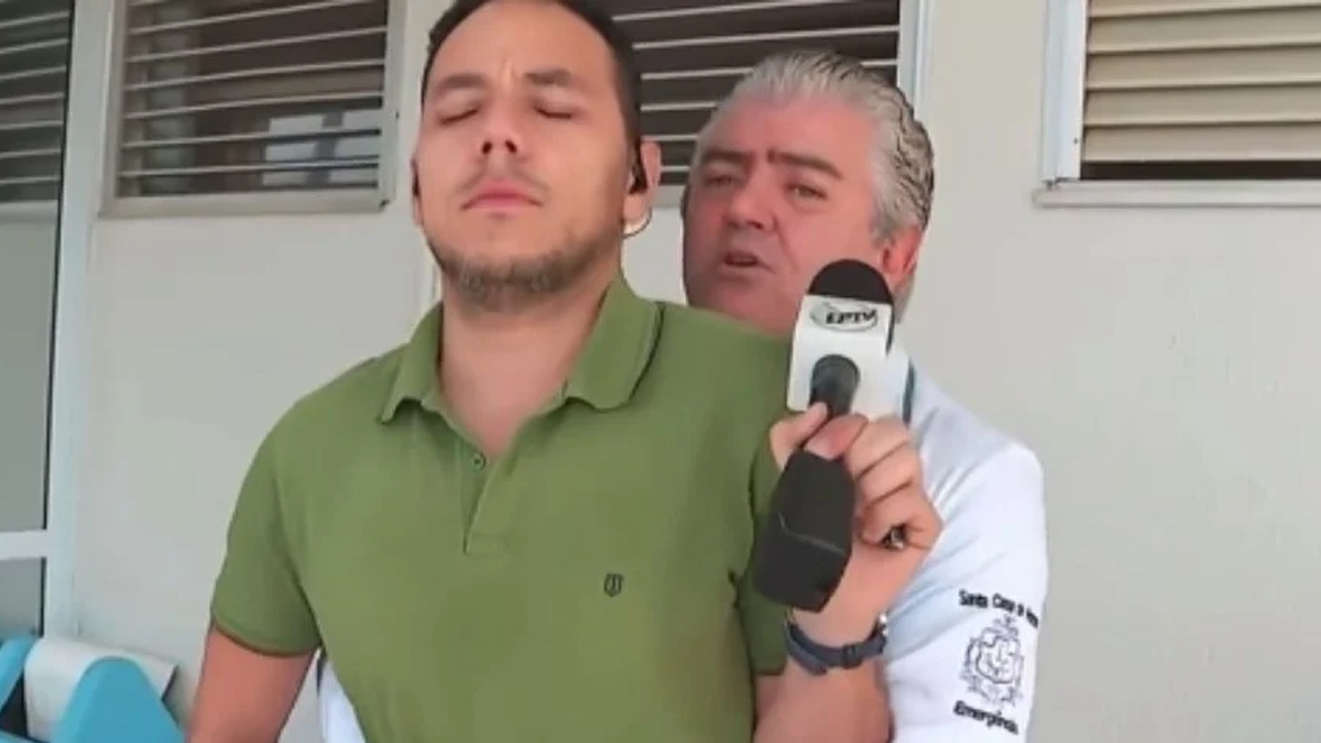 Repórter da Globo vira meme após atitude de médico ao vivo: “Ia soltar um gemido?”