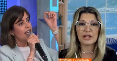 Tabata Amaral solta palavrão e esculacha Antonia Fontenelle ao vivo na Jovem Pan