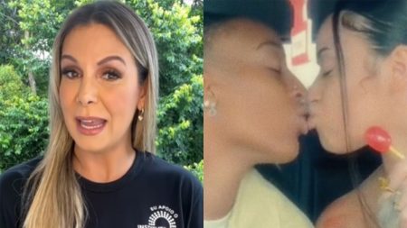 Carla Perez toma atitude após filha assumir namoro com americana