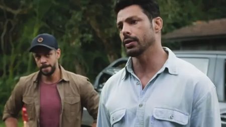 Terra e Paixão: Agatha retorna e revela bomba para Caio e Jonatas