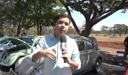 Repórter da Globo se confunde, solta palavrão ao vivo e assusta âncora