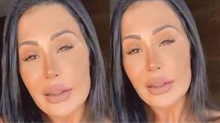 Gracyanne Barbosa surge irritada após ser detonada pela forma de se alimentar