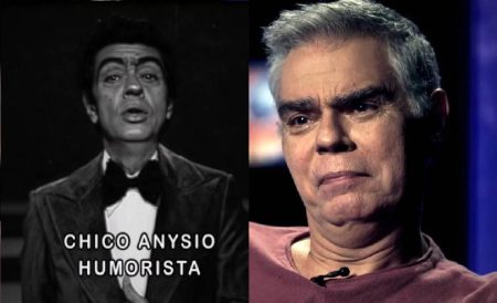 Nizo Neto não segura as lágrimas ao reviver Chico Anysio no Fantástico