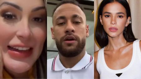 Andressa Urach expõe que ficou com Neymar durante namoro com Bruna Marquezine