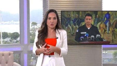 Isabele Benito leva fora da Polícia Militar e se enfurece ao vivo no SBT: “Não liga!”