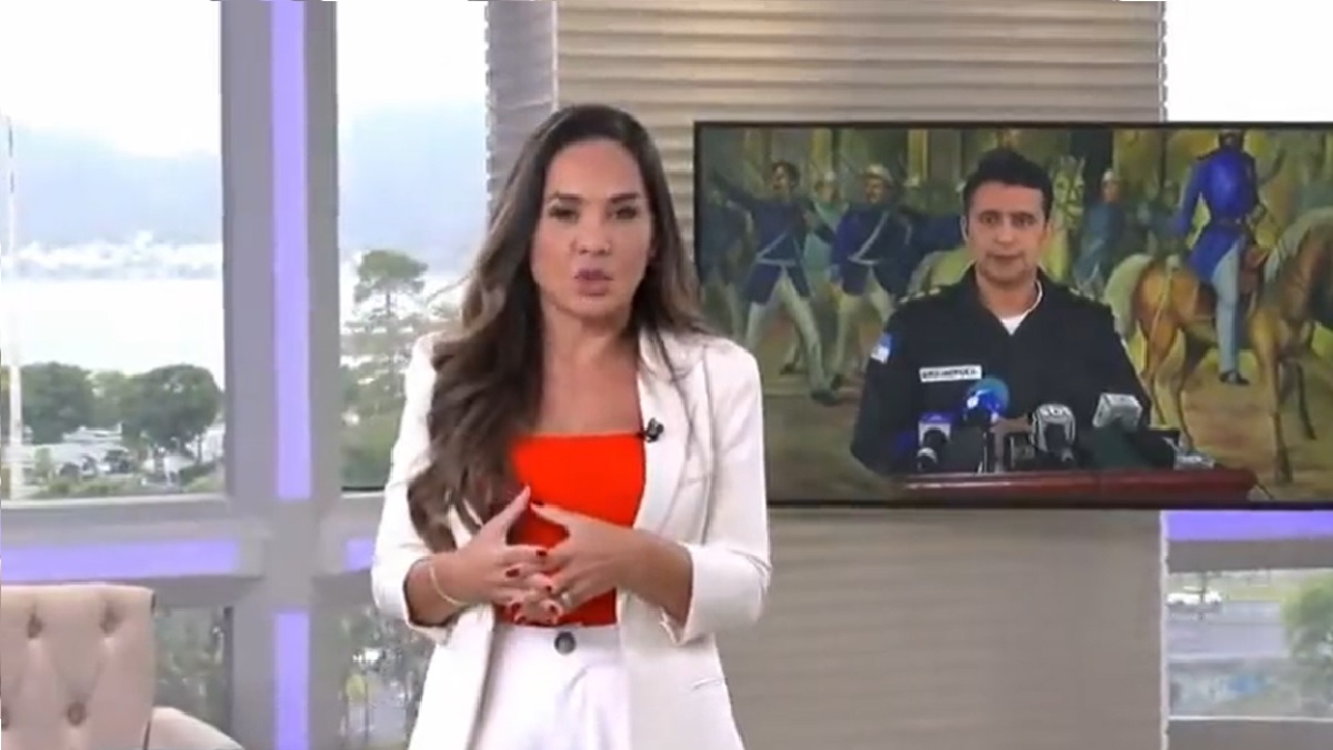 Isabele Benito leva fora da Polícia Militar e se enfurece ao vivo no SBT: “Não liga!”