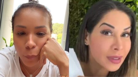 Esposa de Thiago Silva, Belle Silva volta atrás e explica a real sobre contratação de Maíra Cardi