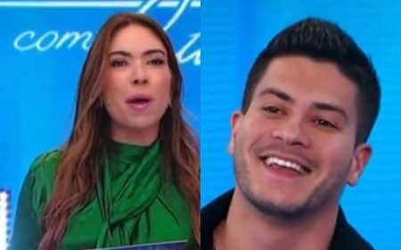 Patrícia Abravanel pega Arthur Aguiar de surpresa ao revelar opinião sobre o BBB