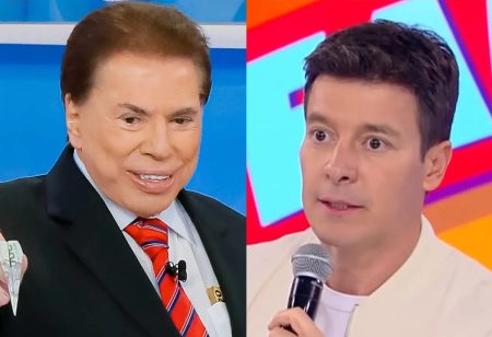 Rodrigo Faro relembra estreia na Record e comove ao falar de Silvio Santos