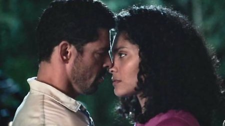 Barbara Reis revela o que o marido acha de cenas quentes com Cauã Reymond em Terra e Paixão