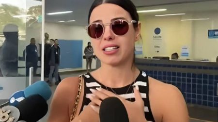 Sthefany Brito comenta atitude de motorista que atropelou Kayky Brito