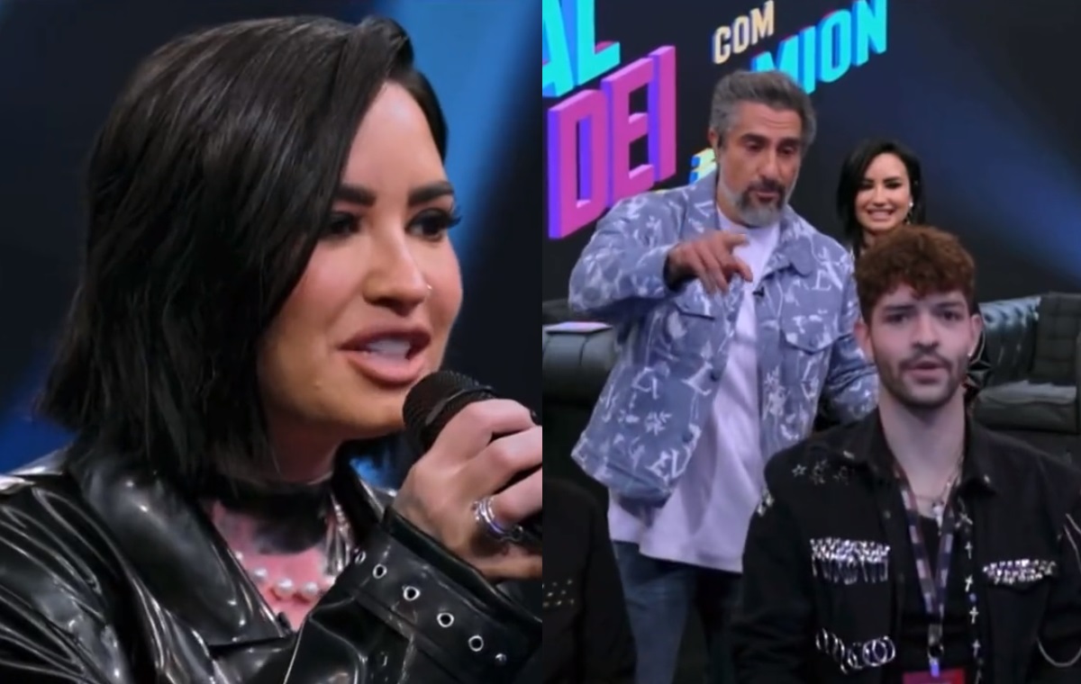 Marcos Mion consegue presença de Demi Lovato no Caldeirão e derruba a internet: “Meu Deus”