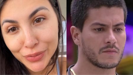 Ex de Arthur Aguiar é criticada por gravidez não planejada e admite “falha”