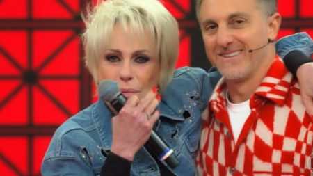 Ana Maria Braga chora em participação e impressiona com detalhe no Domingão