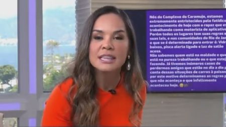 Isabele Benito surge aos gritos no SBT e desabafa sobre atitude polêmica de bandidos