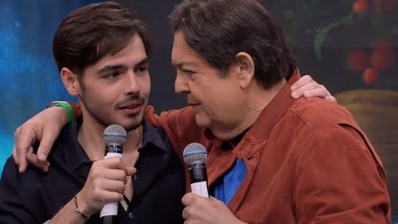Filho de Faustão se prepara para gravar participação em programa da Globo