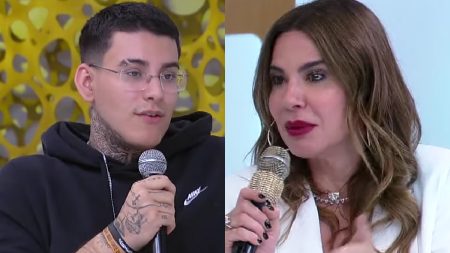 Luciana Gimenez fica chocada com atitude do filho de Andressa Urach e surpreende