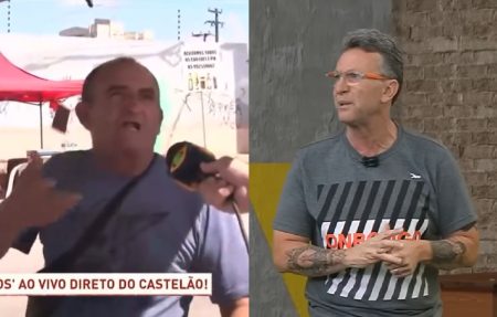 Ao vivo, Craque Neto ouve que não jogou nada e reação surpreende em Os Donos da Bola