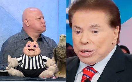 Ronaldo Giovanelli vira Silvio Santos no Jogo Aberto após atitude no Corinthians