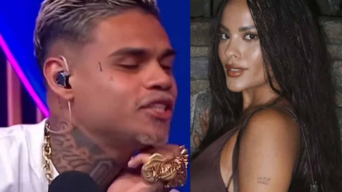 Multishow expõe o que MC Cabelinho fez com tatuagem após término com Bella Campos