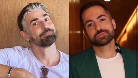 Após rumores de romance, Reynaldo Gianecchini e Thales Bretas são vistos juntos