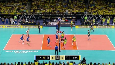 Globo coloca vôlei para bater SBT e atinge audiência impressionante no domingo