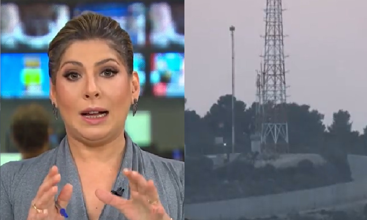 GloboNews mostra ao vivo equipe de reportagem ser alvo de míssil em Israel