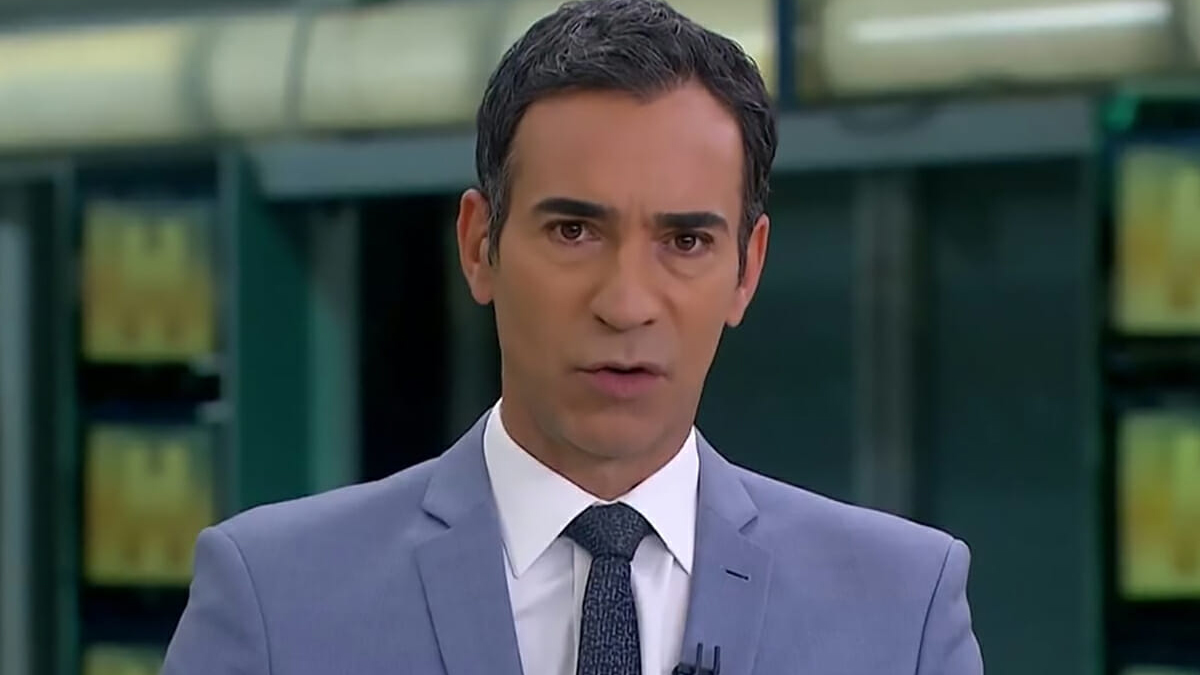 Globo deixa escapar fio durante o Jornal Hoje e imagem viraliza: “Tá desmontando”