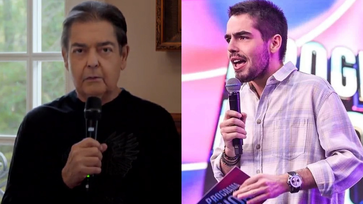 João Silva é surpreendido por Faustão e chora na estreia de programa na Band