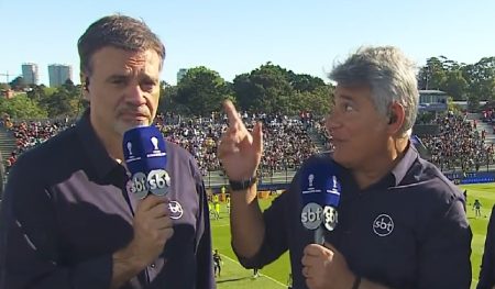 Ao vivo no SBT, Cleber Machado faz piada com “medo” de Mauro Betting