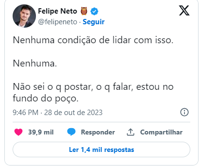 Matthew Perry Felipe Neto