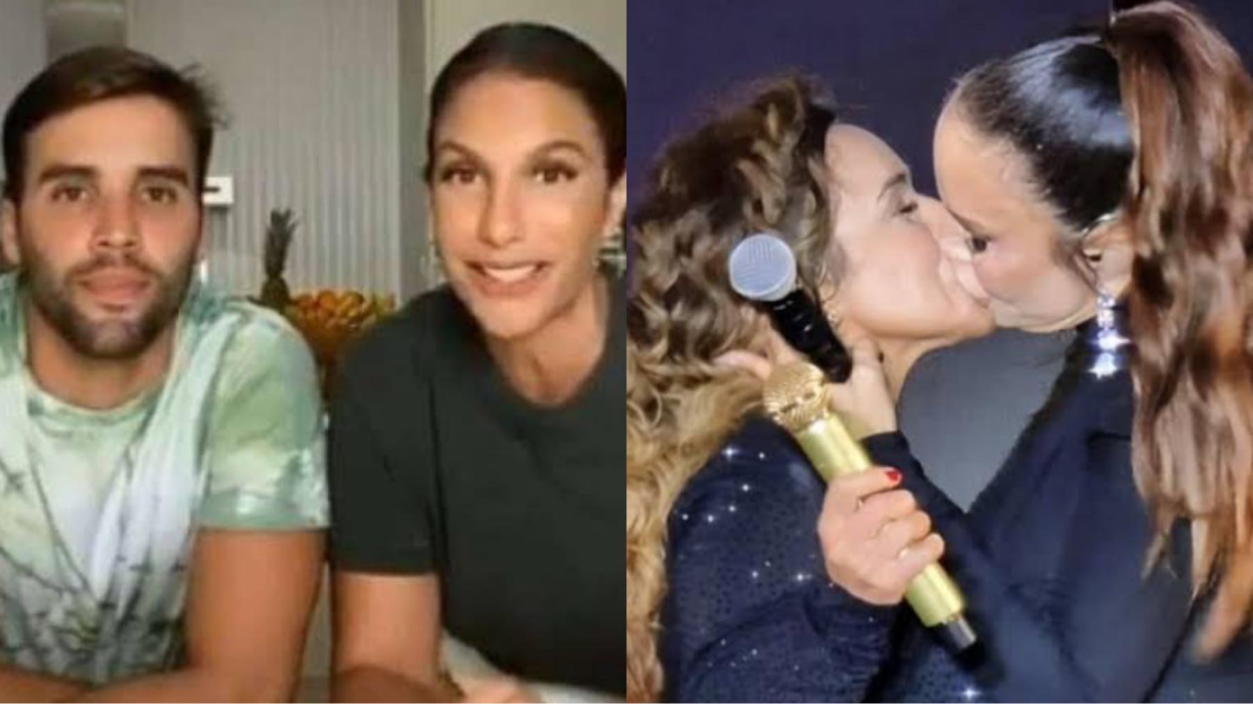 Esposo de Ivete Sangalo manda a real sobre beijo da cantora em Daniela Mercury
