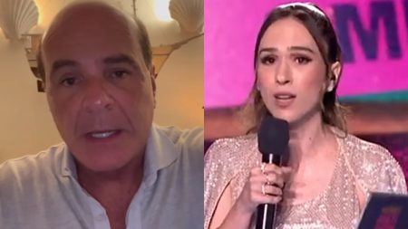 Dono da RedeTV! entra em briga com Tatá Werneck e a detona após piada